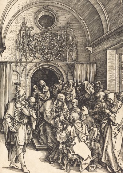 La circuncisión, c. 1504-1505 de Albrecht Dürer