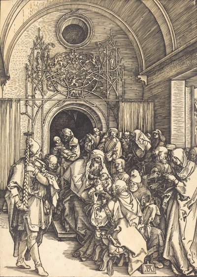 La circuncisión, c. 1504-1505 de Albrecht Dürer