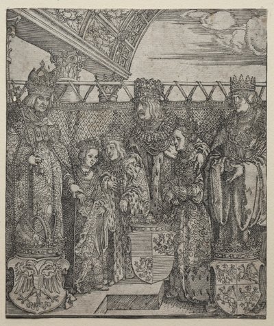 El Congreso de Príncipes en Viena de Albrecht Dürer