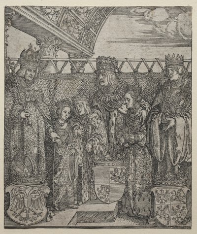 El Congreso de Príncipes en Viena, 1512-1515 de Albrecht Dürer