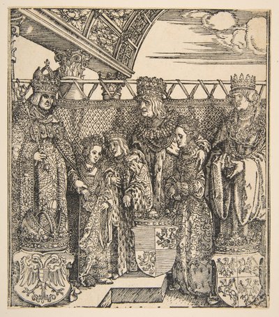 El congreso de príncipes en Viena de Albrecht Dürer