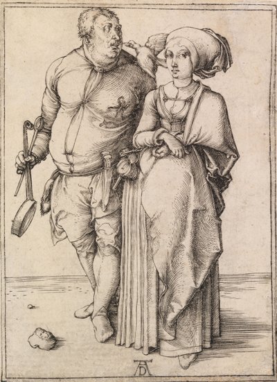 El cocinero y su mujer de Albrecht Dürer
