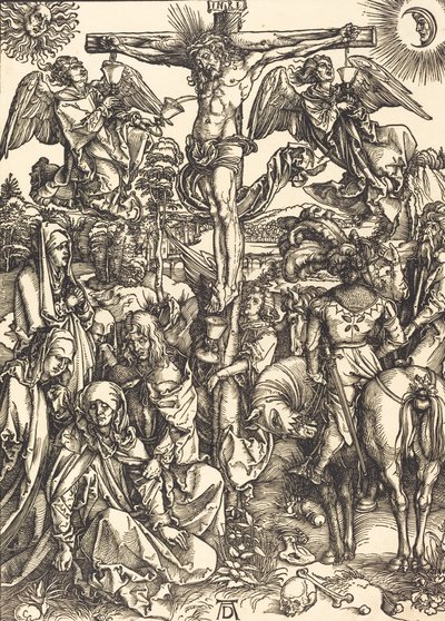 La Crucifixión, c. 1497-1498 de Albrecht Dürer
