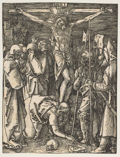 La Crucifixión, de La Pequeña Pasión de Albrecht Dürer