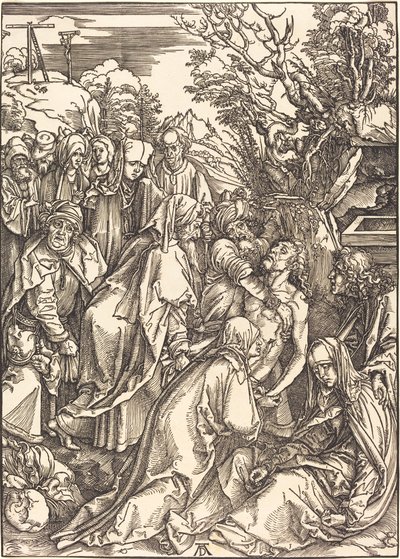 El descendimiento de Albrecht Dürer