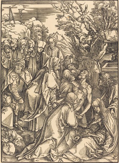 El descendimiento de Albrecht Dürer