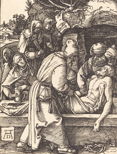 La Deposición, probablemente c. 1509-1510 de Albrecht Dürer