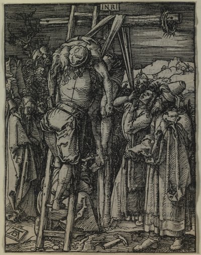 El descendimiento de la cruz de Albrecht Dürer