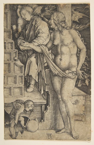 El sueño del doctor, ca. 1498 de Albrecht Dürer