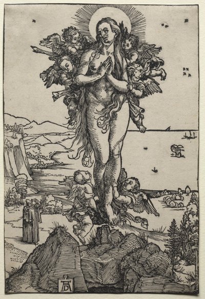 El éxtasis de María Magdalena de Albrecht Dürer