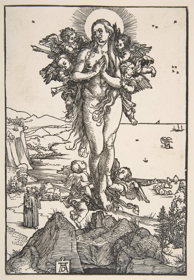 El éxtasis de Santa María Magdalena de Albrecht Dürer