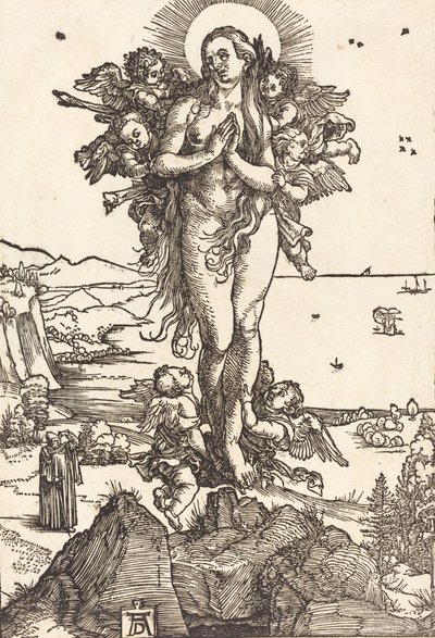 La Elevación de Santa María Magdalena de Albrecht Dürer
