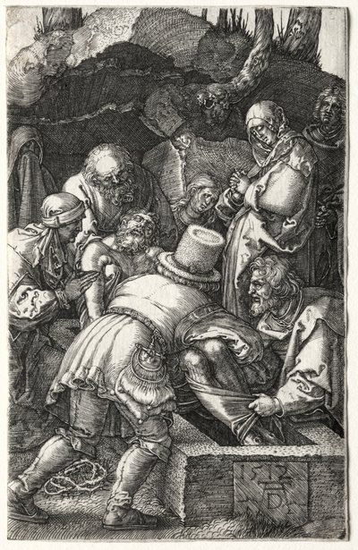 El Entierro, 1512 de Albrecht Dürer