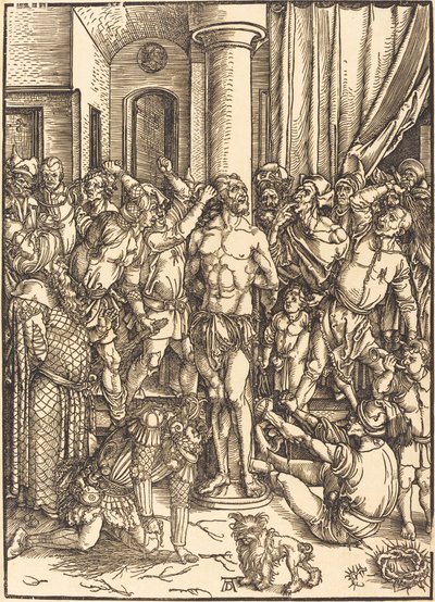 La flagelación de Albrecht Dürer