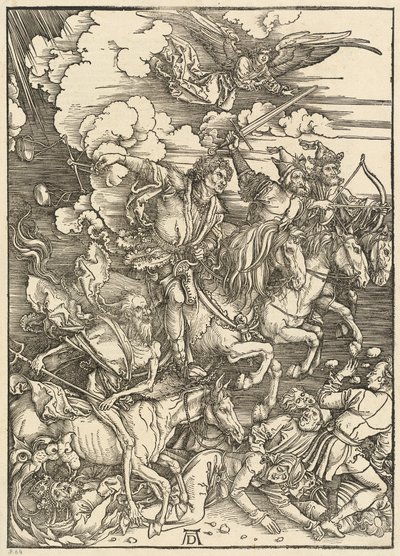 Los cuatro jinetes de Albrecht Dürer