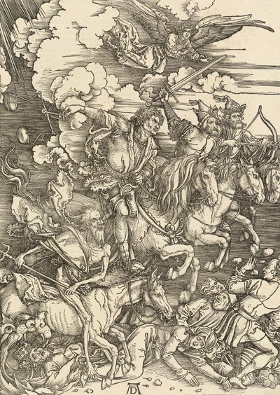 Los cuatro jinetes de Albrecht Dürer