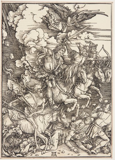 Los Cuatro Jinetes del Apocalipsis de Albrecht Dürer