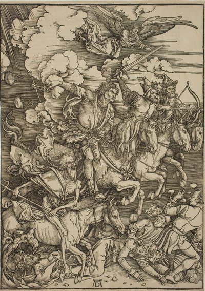 Los Cuatro Jinetes del Apocalipsis de Albrecht Dürer