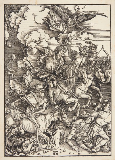Los Cuatro Jinetes del Apocalipsis de Albrecht Dürer