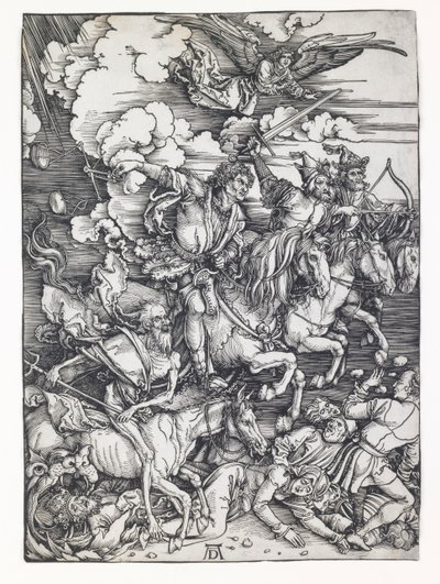 Los cuatro jinetes del Apocalipsis de Albrecht Dürer