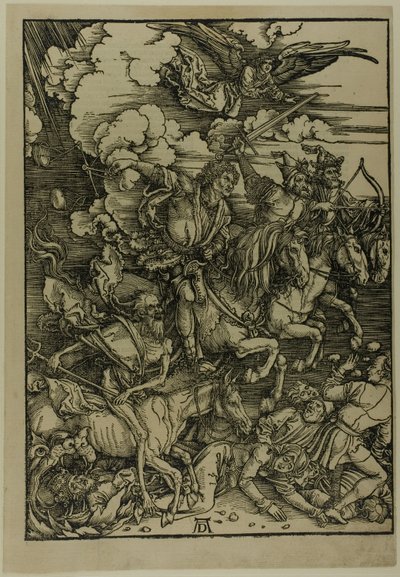Los cuatro jinetes del Apocalipsis, del Apocalipsis de Albrecht Dürer