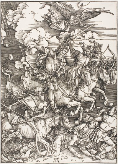 Los Cuatro Jinetes del Apocalipsis, del Apocalipsis de Albrecht Dürer