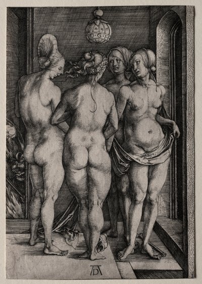 The Four Witches (Four Naked Women) de Albrecht Dürer