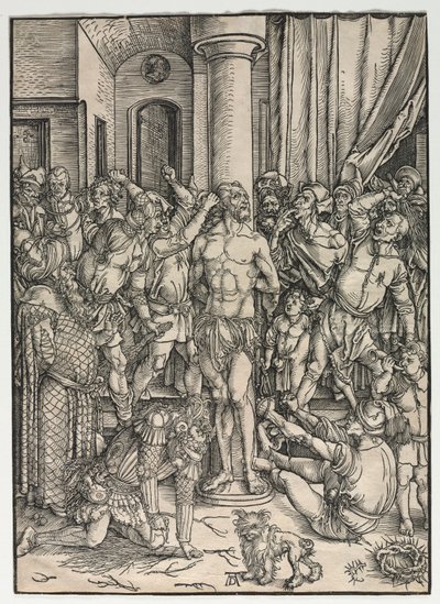 La Gran Pasión: La flagelación de Albrecht Dürer