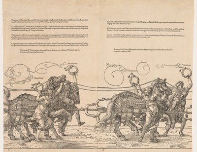 El Gran Carro Triunfal del Emperador Maximiliano de Albrecht Dürer
