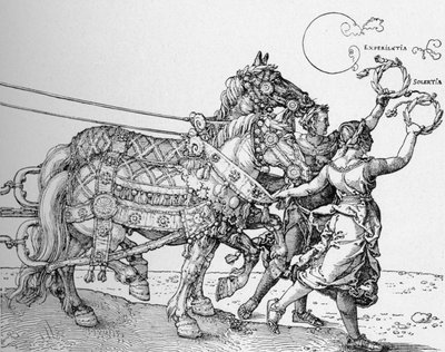 El Gran Carro Triunfal del Emperador Maximiliano, 1523, 1906 de Albrecht Dürer