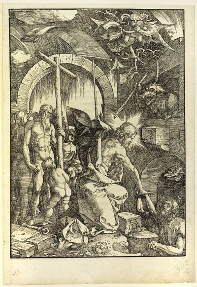 El descenso de Cristo al limbo, de La Gran Pasión de Albrecht Dürer