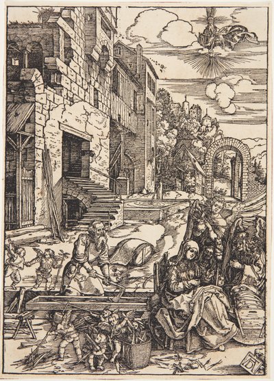 La Sagrada Familia en Egipto de Albrecht Dürer