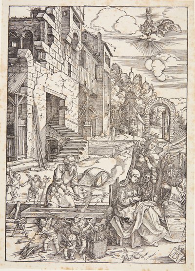 La Sagrada Familia en Egipto de Albrecht Dürer
