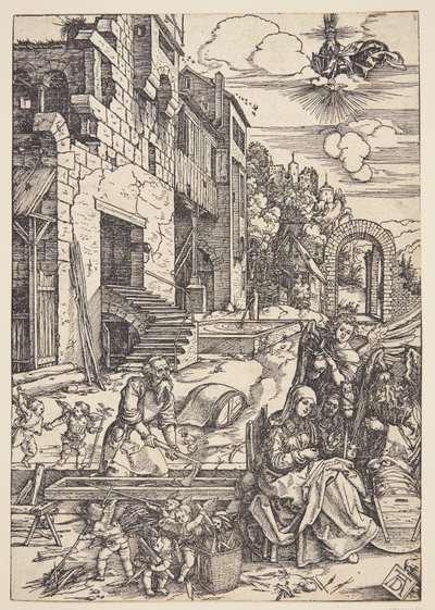 La Sagrada Familia en Egipto de Albrecht Dürer