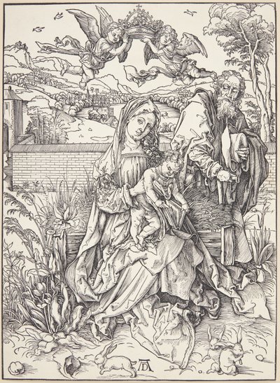 La Sagrada Familia con tres liebres de Albrecht Dürer
