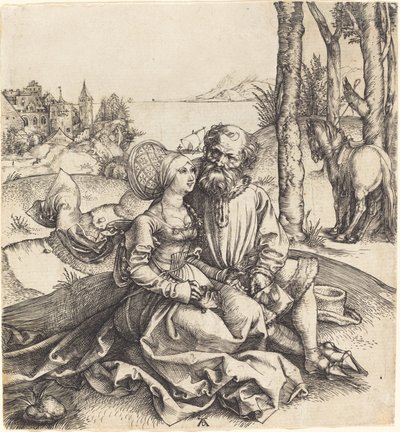 La pareja mal emparejada de Albrecht Dürer