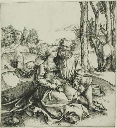 La pareja mal emparejada de Albrecht Dürer
