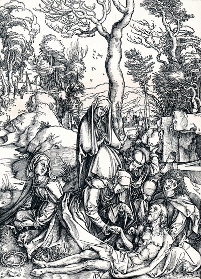 El lamento por Cristo, 1498 1906 de Albrecht Dürer