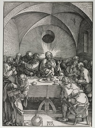 La Gran Pasión: La Última Cena, 1510 de Albrecht Dürer