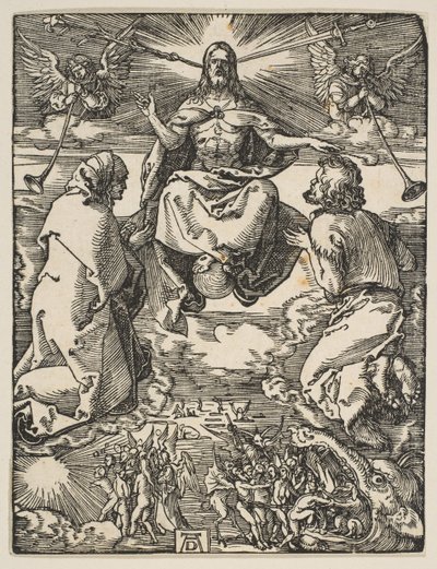 El Juicio Final, de La Pequeña Pasión, ca. 1510 de Albrecht Dürer