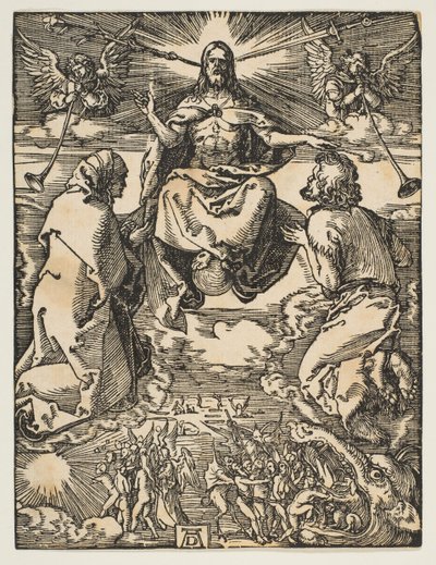 El Juicio Final, de La Pequeña Pasión, ca. 1510 de Albrecht Dürer