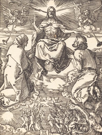 El Juicio Final, probablemente c. 1509-1510 de Albrecht Dürer