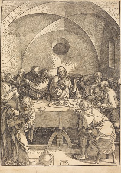 La última cena de Albrecht Dürer