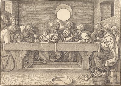 La última cena de Albrecht Dürer