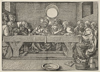 La última cena de Albrecht Dürer