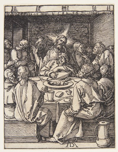 La última cena de Albrecht Dürer