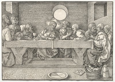 La última cena, 1523 de Albrecht Dürer