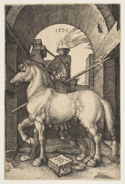 El caballito, 1505 de Albrecht Dürer