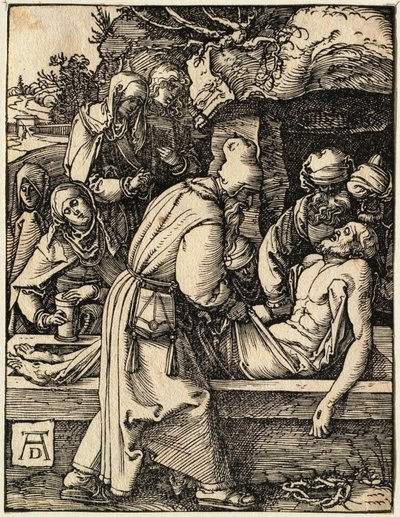 La pequeña Pasión: El descendimiento de Albrecht Dürer