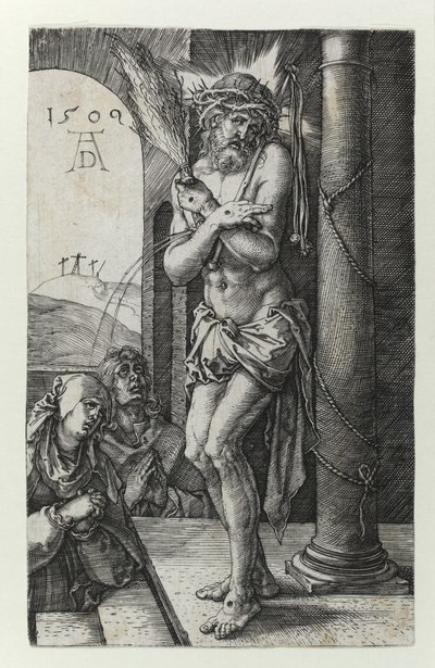 El hombre de los dolores, 1509 de Albrecht Dürer
